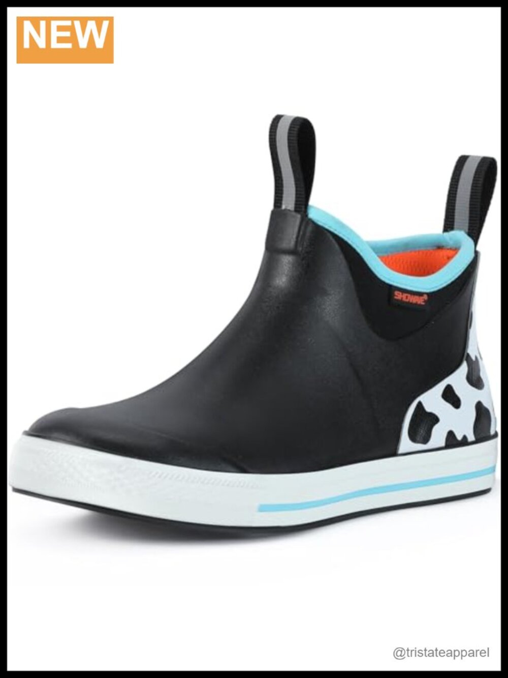 Women's Waterproof Rain Boots Wide Calf Neoprene Ankle Mud Boots